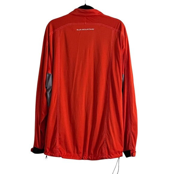 Sun Mountain RainFlex LT Pullover Windbreaker Jacket XL Beaver Brook Golf Logo - Picture 9 of 13